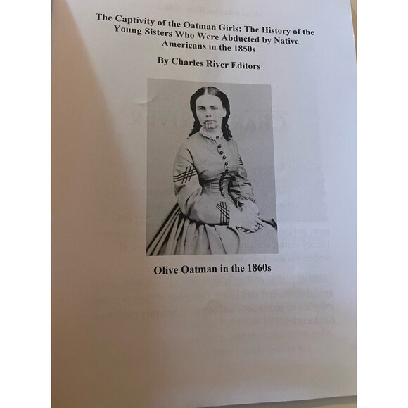 Captivity of the Oatman Girls Historical 2023 Paperback - Picture 5 of 6